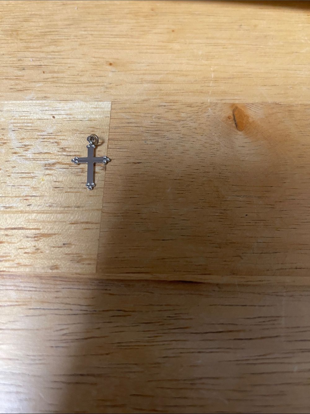 Small Sterling Silver Cross Pendant